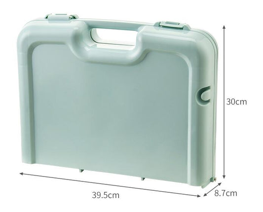 Plastic Folding Portable Picnic Tableware Set
