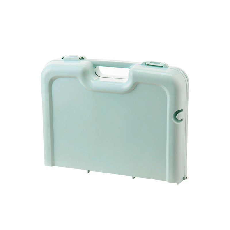 Plastic Folding Portable Picnic Tableware Set