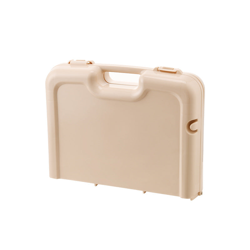 Plastic Folding Portable Picnic Tableware Set