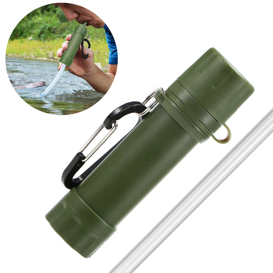 Outdoor Survival Water Purifier Water Filter Straw Water Mini Filter Filtration System Outdoor Activities Emergency Life